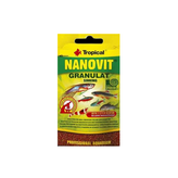 غذا ماهی نانوویت گرانول ریز تروپیکال (NANOVIT GRANULAT) 10 گرمی